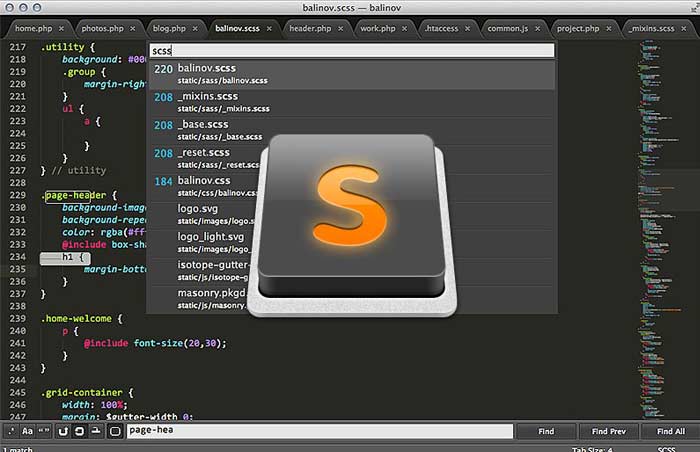 sublime text compare two files side by side