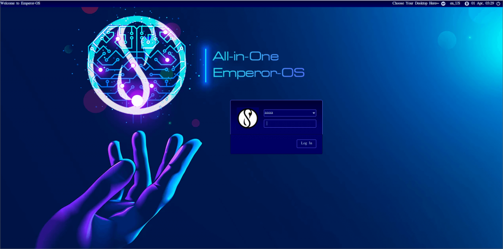 Emperor-OS Linux 2.5 LTS